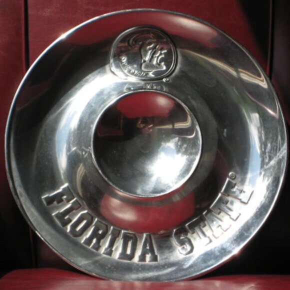 WILTON ARMETALE Florida State Seminoles FSU 13" Chip & Dip Snacks Desserts - Picture 8 of 13